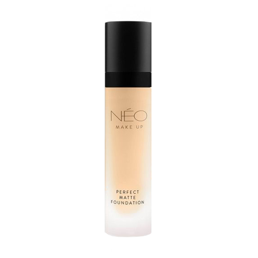Матувальна тональна основа для обличчя NEO Make Up Perfect Matte Foundation 00, 30 мл